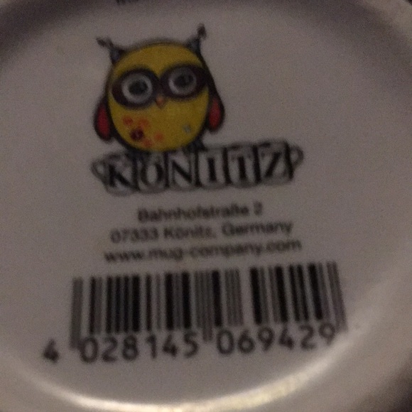 Waechternach Germany 1832 Owls on white mug - Picture 2 of 2